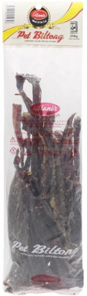 Gilani Pet Biltong 250g