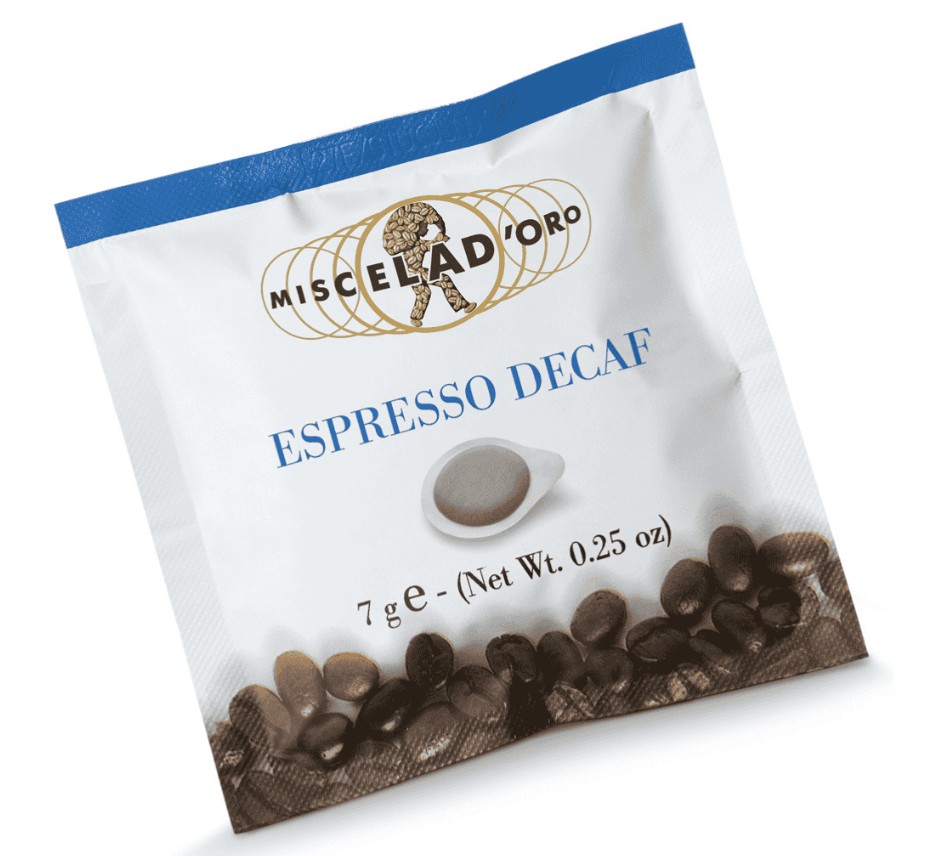 Decaf espresso 8 gms pod (50 mm)