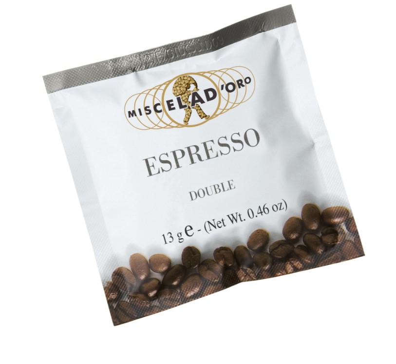 Double espresso 14 gms pod (50 mm)