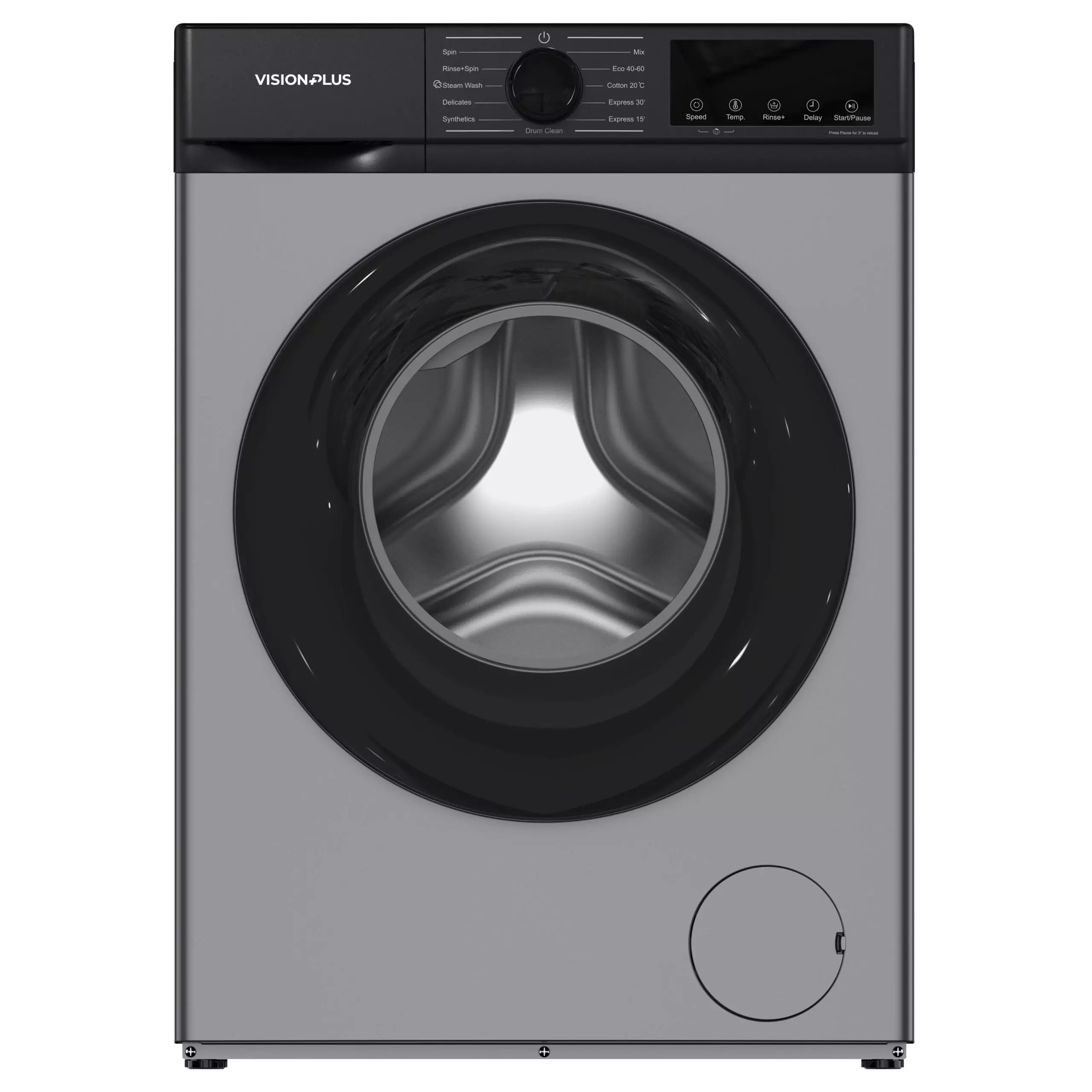VISION PLUS SLIM 8KG SLIM FRONT LOAD  WASHING MACHINE-VPWM8FL-G