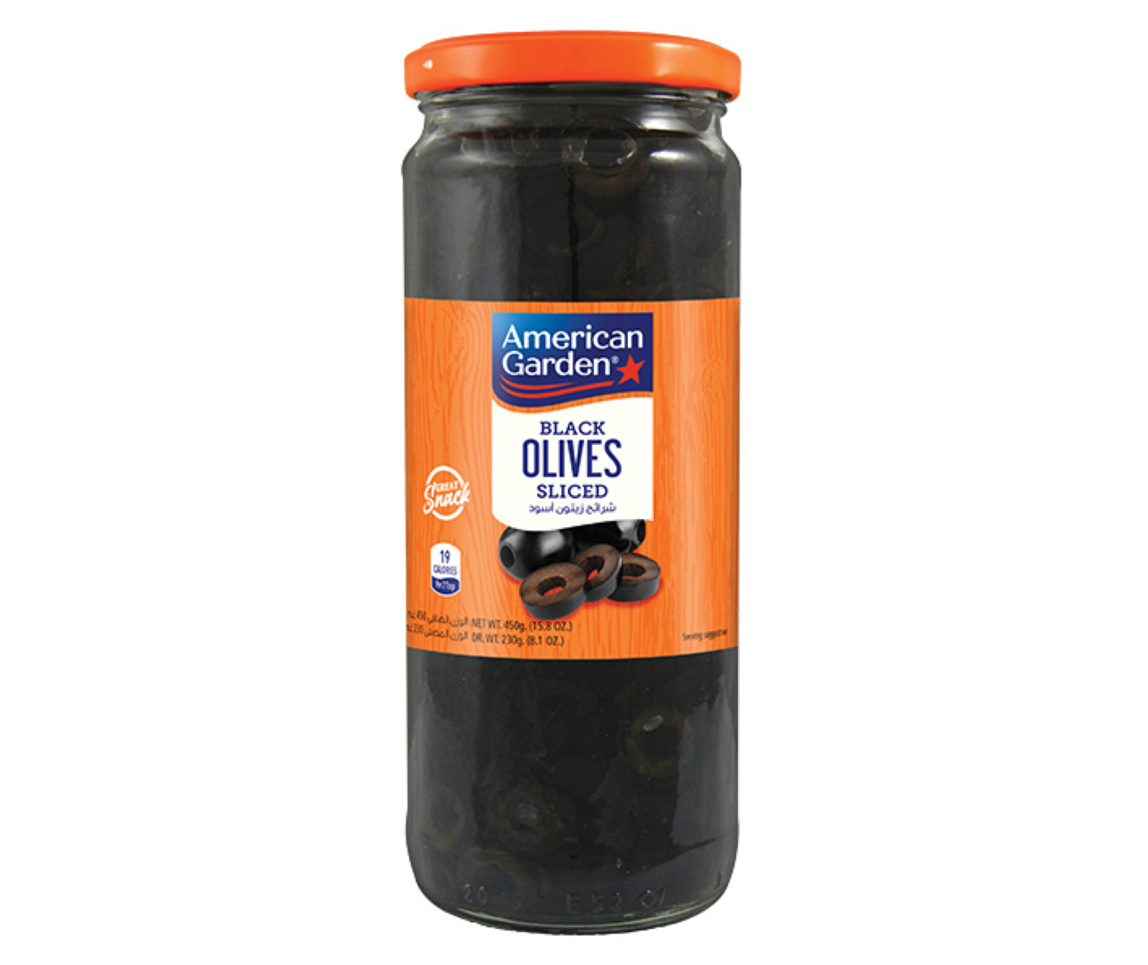 AMERICANA SLICED BLACK OLIVES 355G