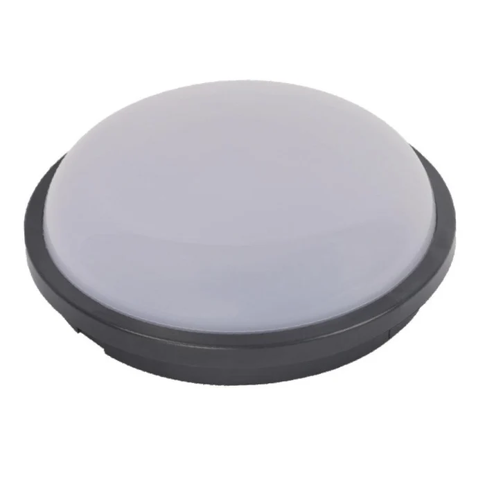Tronic Bulkhead Ceiling Light LED 15W BK DL CL RD15-BK-DL