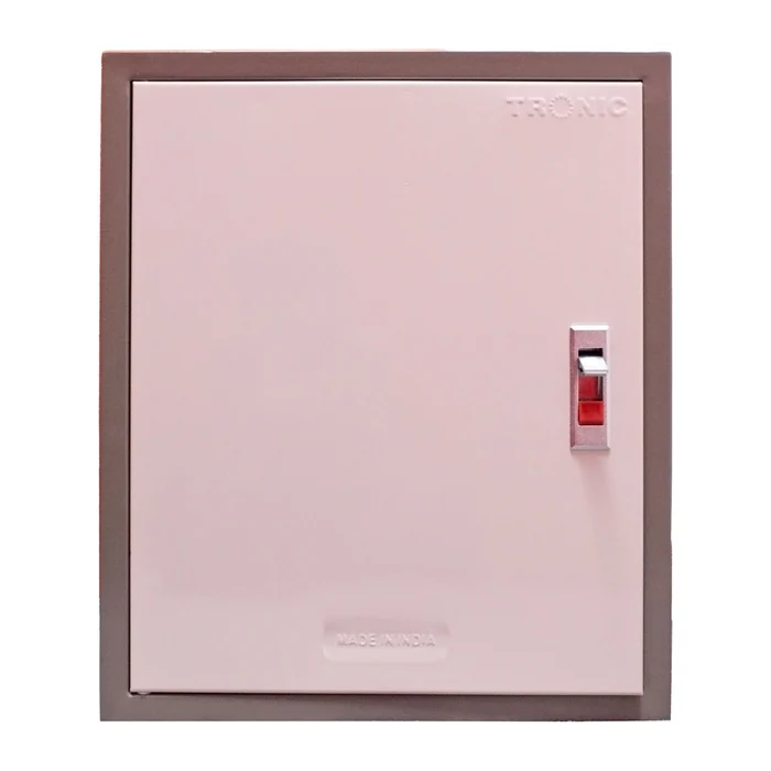 Tronic Distribution Board 6Way TPN (61DBSS) OLD (EMPTY) With 100A 3Pole Isolator DB 1063IS