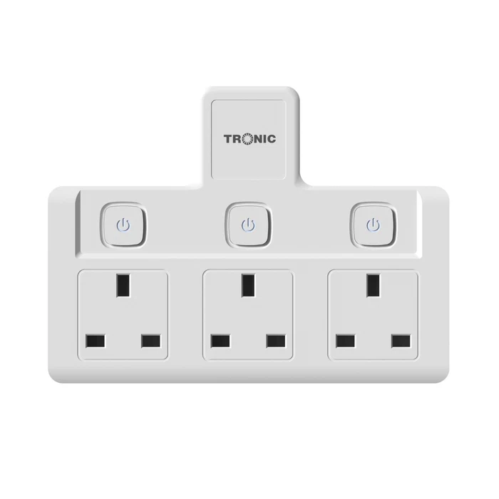 ADAPTOR SOCKET 3G 3WAY UK PLUG TOP