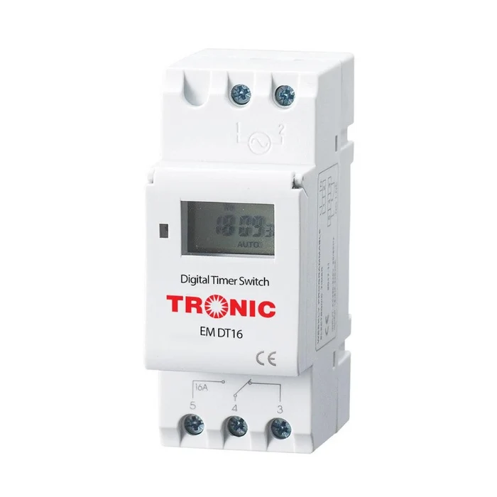 Timer Switch Digital 168hrs Tronic EM DT16