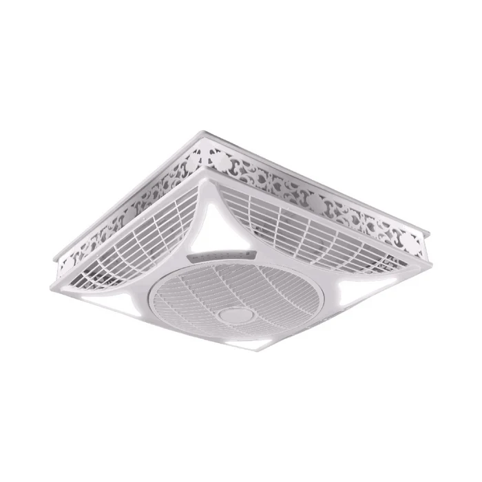 Ceiling Louver Surface Fan 60x60 70W 3 SPEED With LED and Remote ESTIA EST FH60-LE