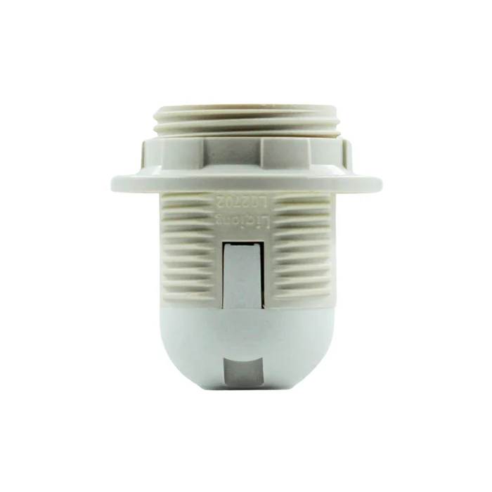 HOLDER FULL THREAD E27 WH