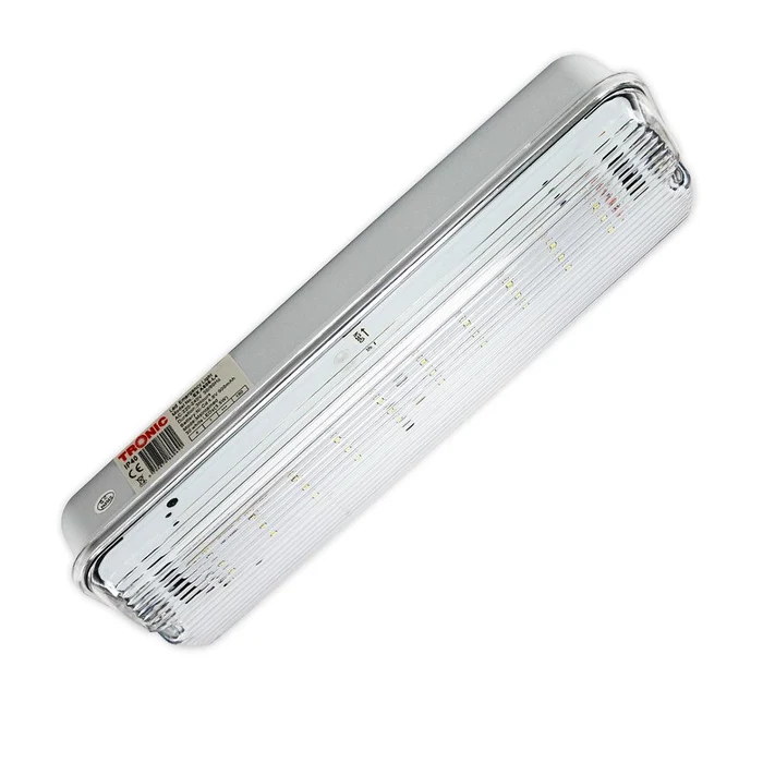 Tronic Emergency Exit Light With Sticker Straight LED EX A806