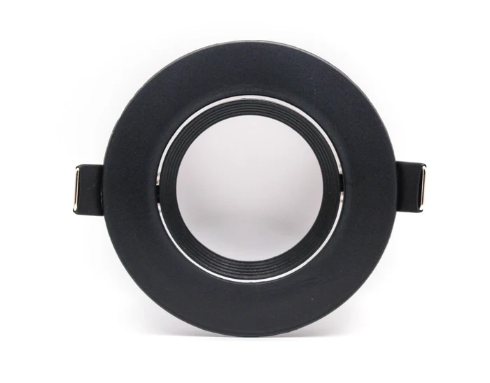 Fitting Downlight BLACK Recessed Round with Holder GU10 FI DOMI-0575-BK