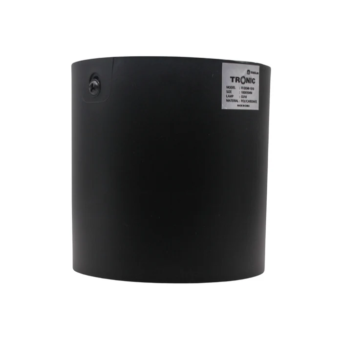 Fitting Downlight BLACK Surface Round with Holder GU10 FI DOMI-1010-BK