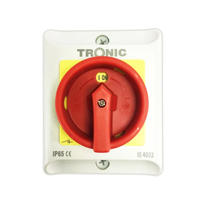 Tronic Isolator PVC 32A 4P surface (415V) IS 4032