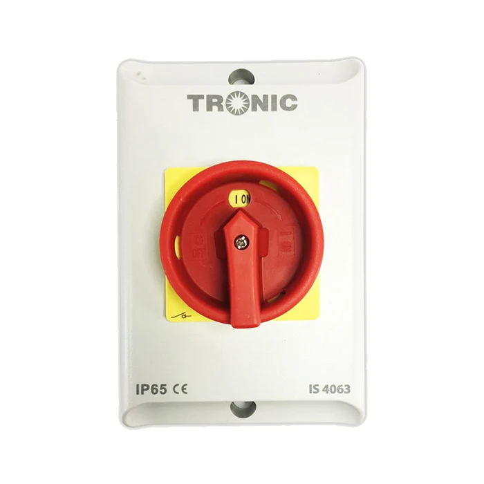 Tronic Isolator PVC 63A 4P surface (415V) IS 4063