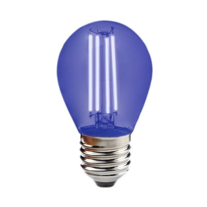 Bulb LED Tronic Filament 4W E27 G45 BLUE LE 0427-FI-BL