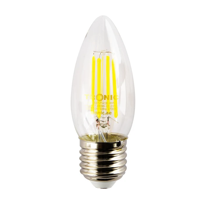 Bulb LED Candle Filament Tail 4W E27 LE 0427-FI-CT-WW