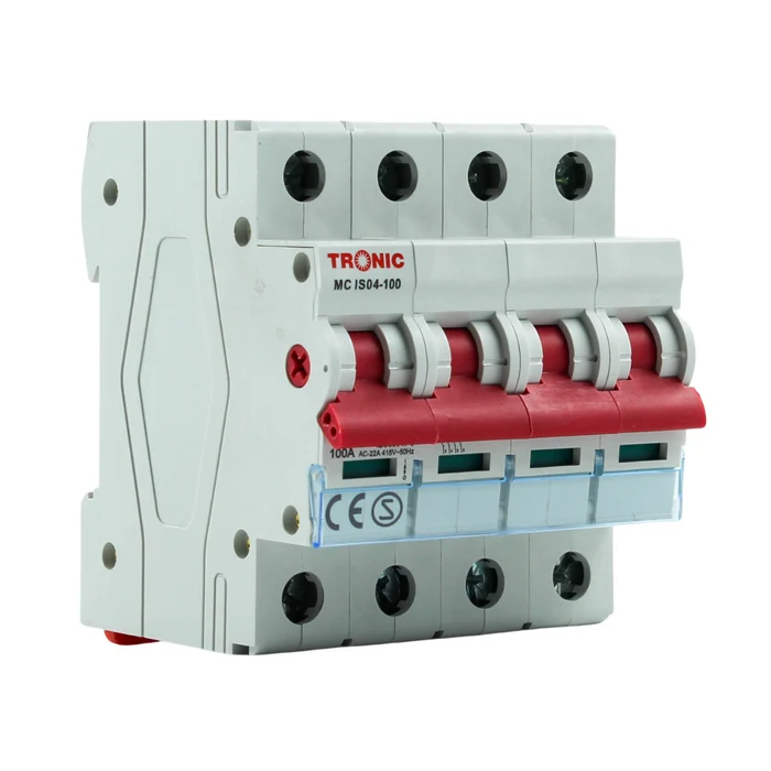 TRONIC ISOLATOR 4POLE 100AMP