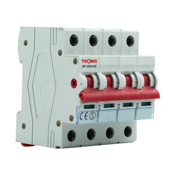 Tronic Isolator 125A 4Pole OLD MC IS04-125