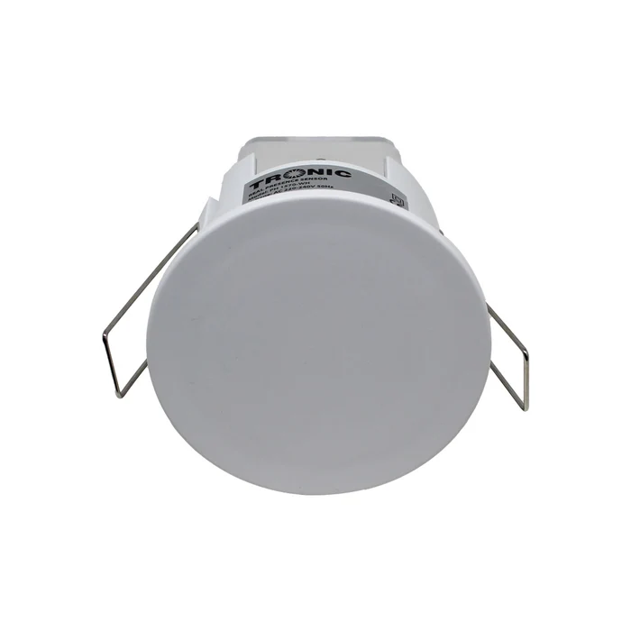 RECESSED BREATH PRESENCE SENSOR 3M DETECTION DISTANCE WHITE 110-240v
