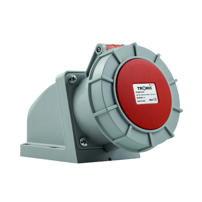 Tronic Industrial Socket Wall 32A 5pin NEW PS SO5P-32-67