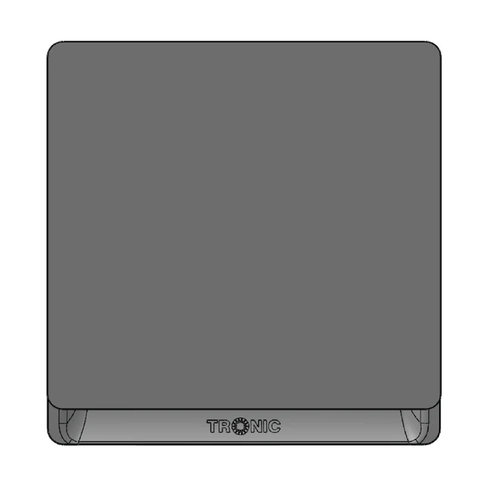 Tronic 1G Blank Plate GREY TD 5100-GY