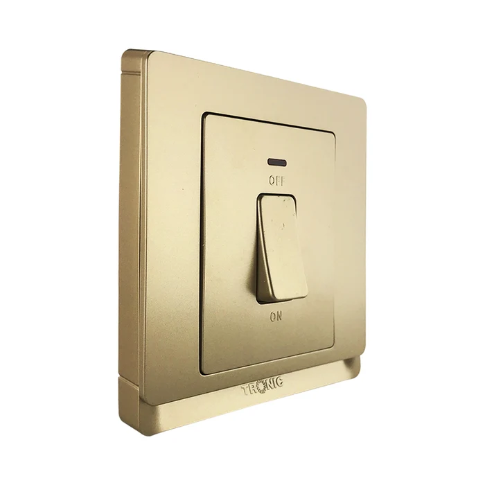Tronic 20A Dp Switch With Neon GOLD TD 5120-GO