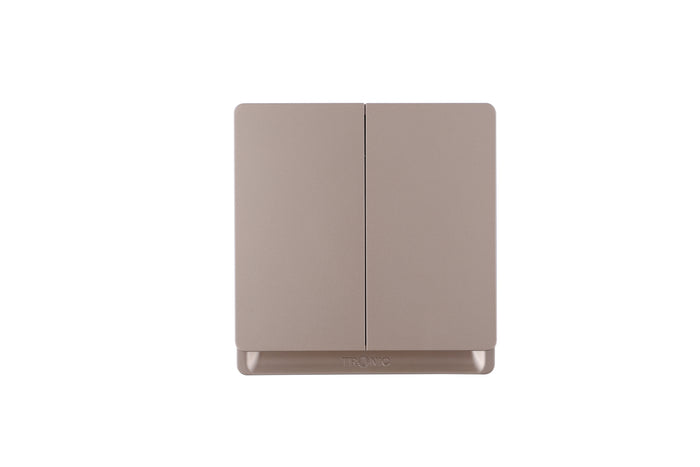 Tronic 2G 2W Switch GOLD TD 5122-GO