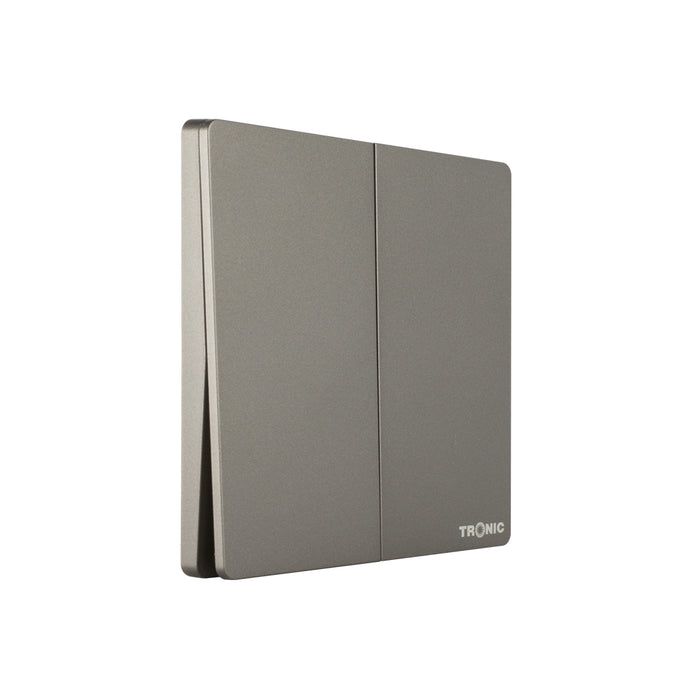 Tronic 2G 2W Switch GREY TD 5122-GY