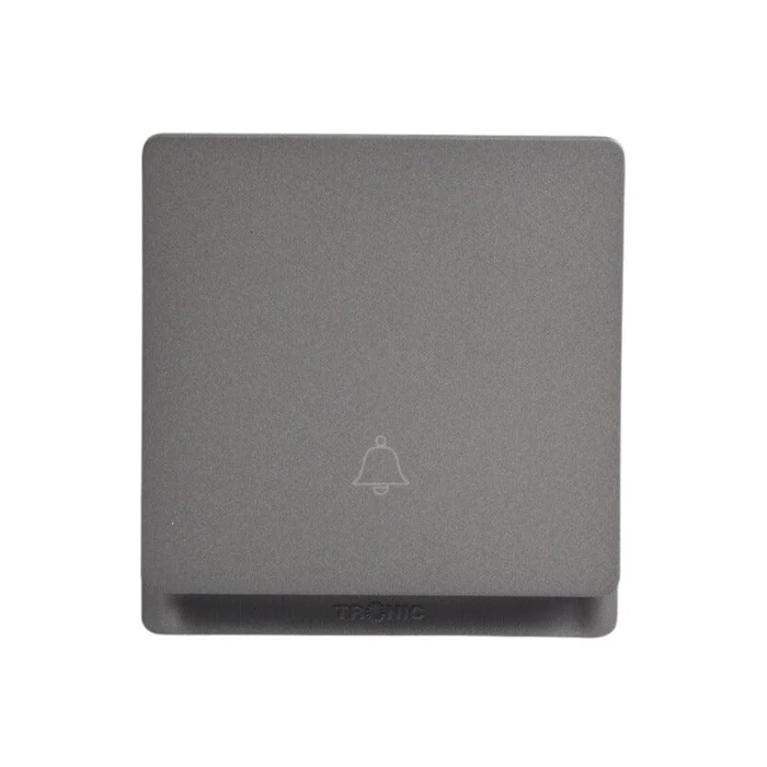 Tronic Bell Switch With Symbol GREY TD 5180-GY