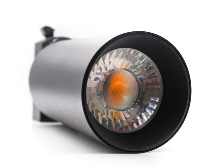 Tronic Track Light Head LED 30W Black TL 30BK-WW