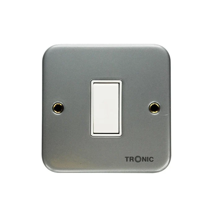 Gentrix/Tronic Metal Switch 1Gang 2 Way / 1G 1W TMK 5112