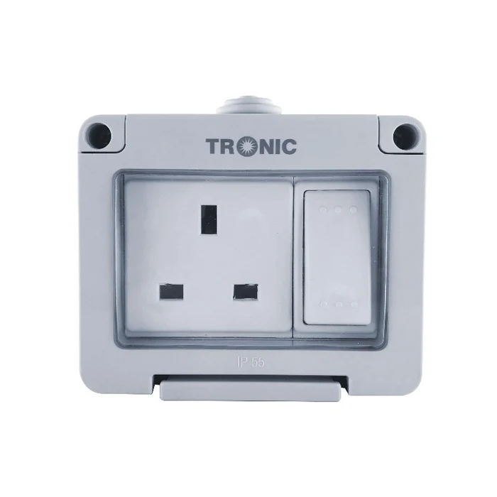 Tronic 13A Switch Socket Water Proof TR 4113-WP