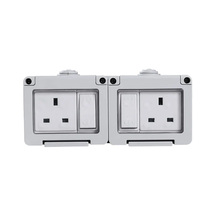 13A 2G SWITCH SOCKET WATER PROOF