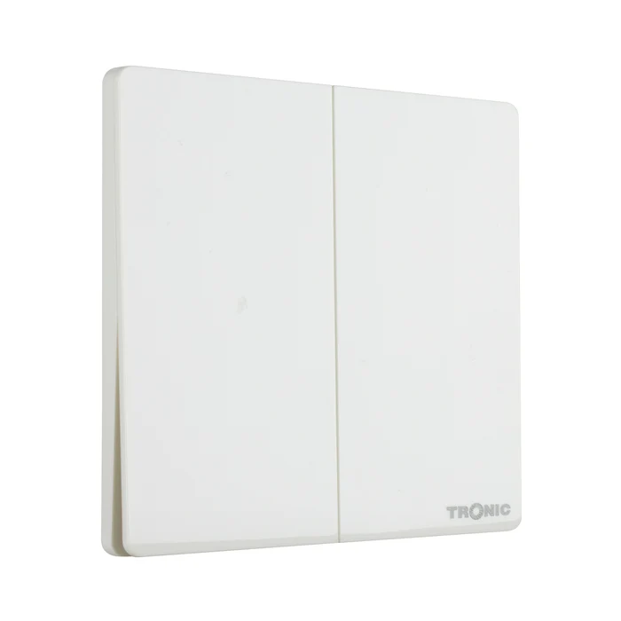 Tronic 2G 2W Switch WHITE TS 5122-WH