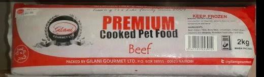 Gilani Cooked Petfood Beef 2kg