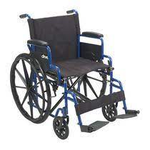 Aluminium Wheelchair-Liquid Coated Frame 8" Front Solid Castor,24" Rear Mag Wheel