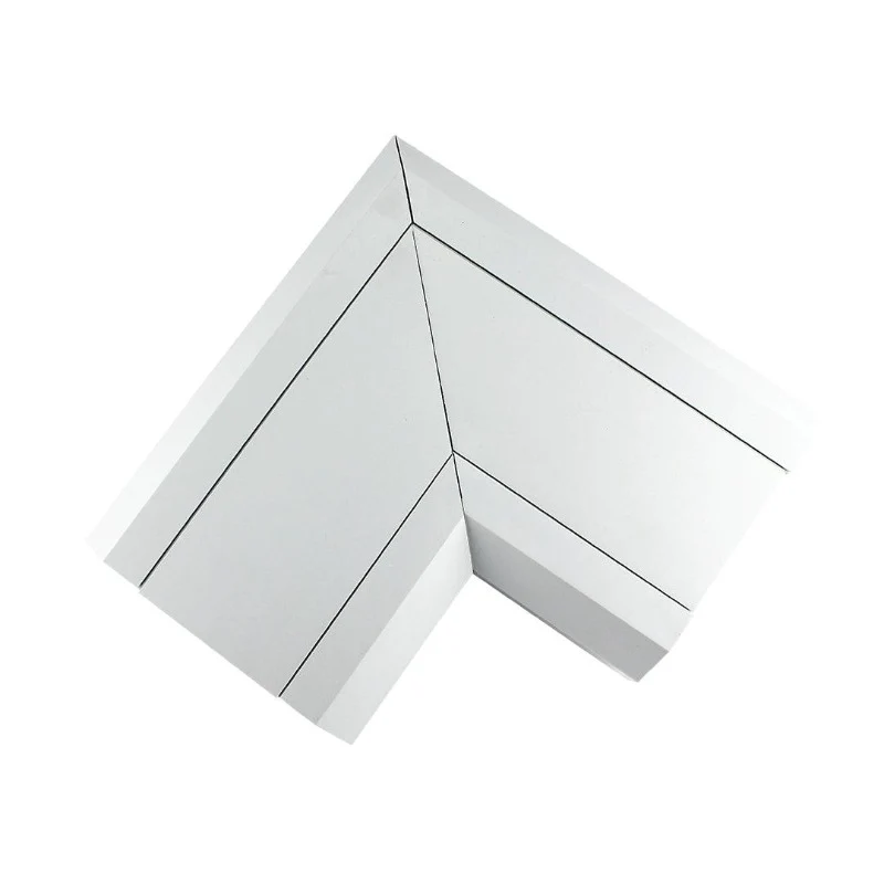 Compartment PVC Trunking Angle Bend 170mmx50mm