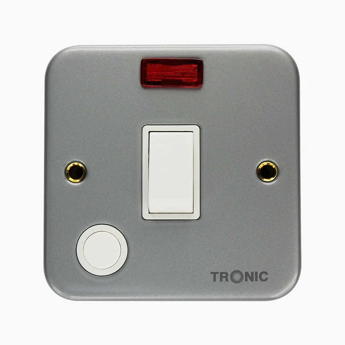Double Pole Switch with Neon Indicator – 20A