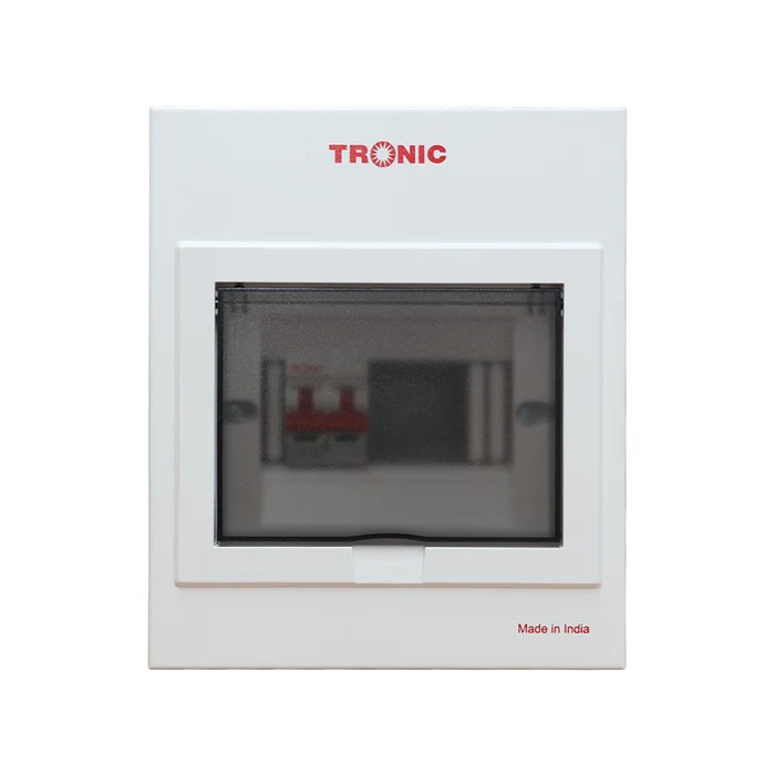 Consumer Unit 4 Ways with 100A Double Pole Isolator