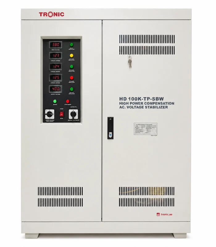 Industrial Voltage Regulator Stabilizer – 10,000VA, 240V Output