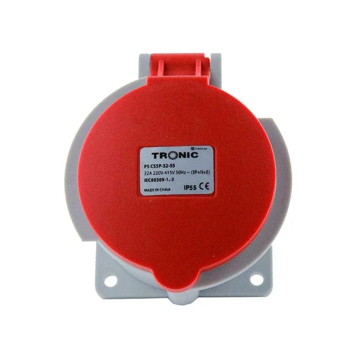 Industrial Wall Socket 5 Pin 32 Amps