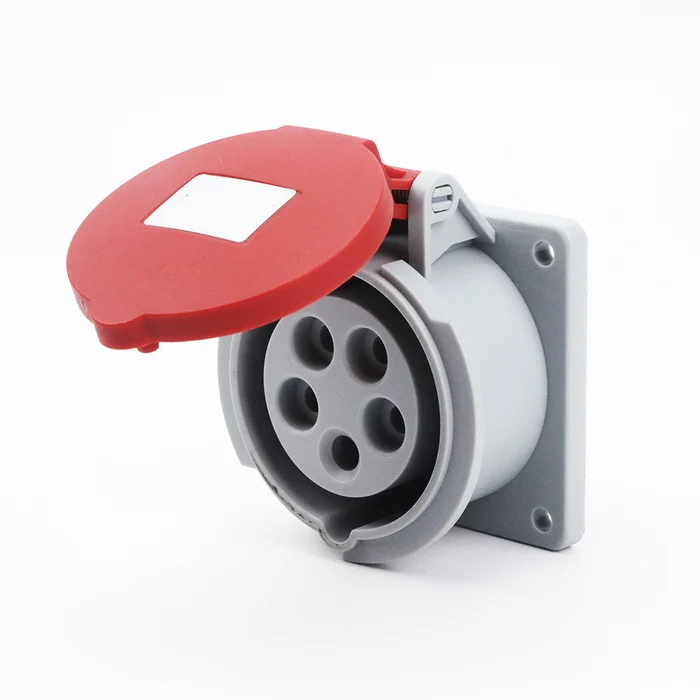 Industrial Socket – 16A, 3P+N+E, IP55