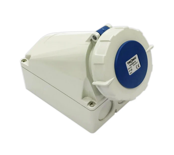 Industrial Wall Socket 63A 3P - IP67