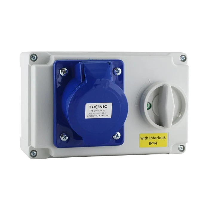Industrial Interlock Socket