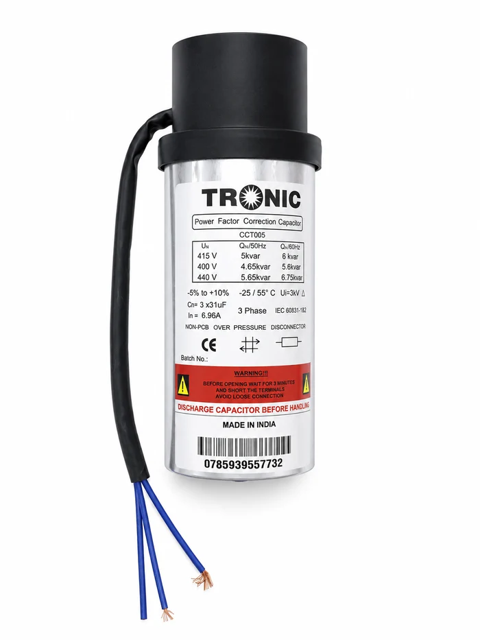 5kVAr 3-Phase Power Factor Correction Capacitor