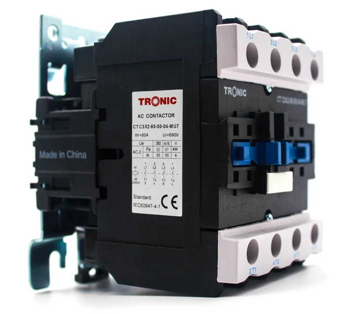 Contactor 65A 4 Pole 220V to 24VAC