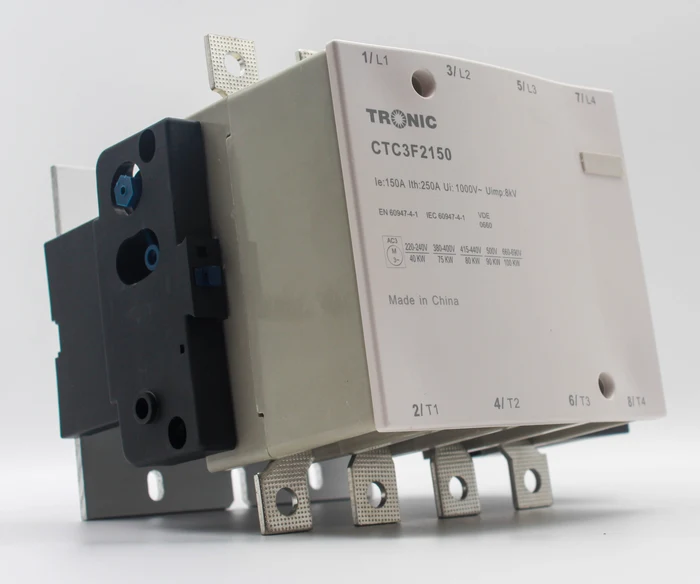 Contactor 150A 4 Pole 220V to 240VAC