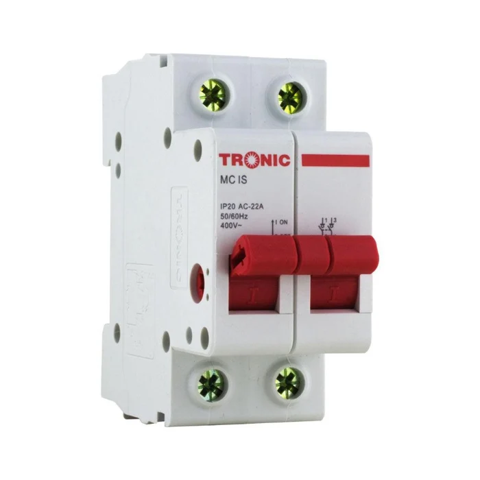 Double Pole Isolator 40A
