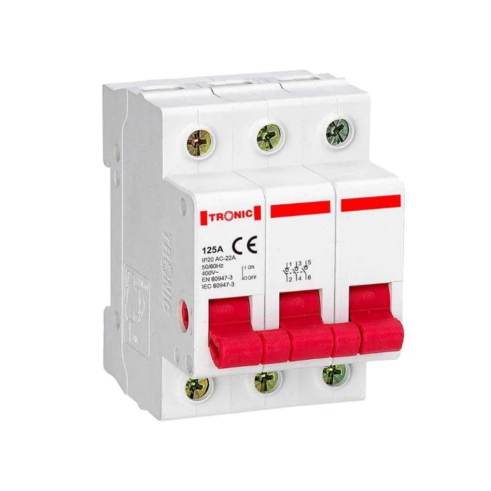 Isolator Triple 125Amps