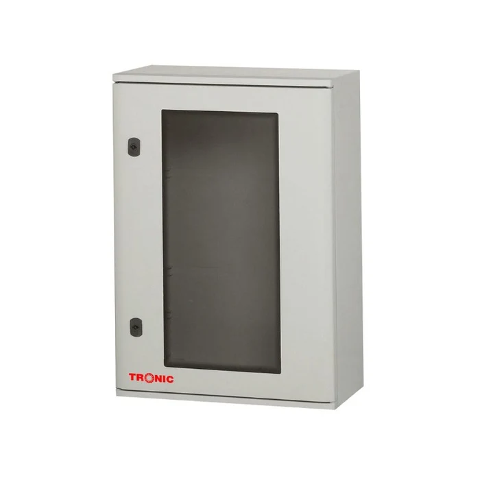 Standing Metallic Enclosure with Glass Door