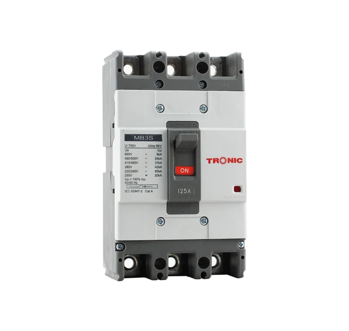 Mccb 125A 26KA 3 pole MB 0125-03-26