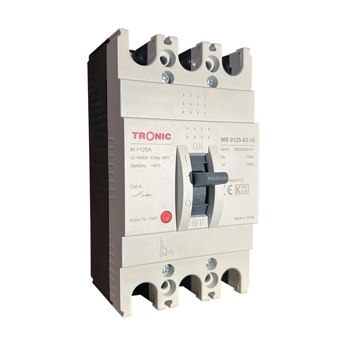 125A 3P MCCB – Moulded Case Circuit Breaker